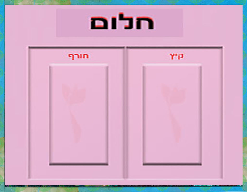 כריכה חלום עם אתר - עם מסגרת